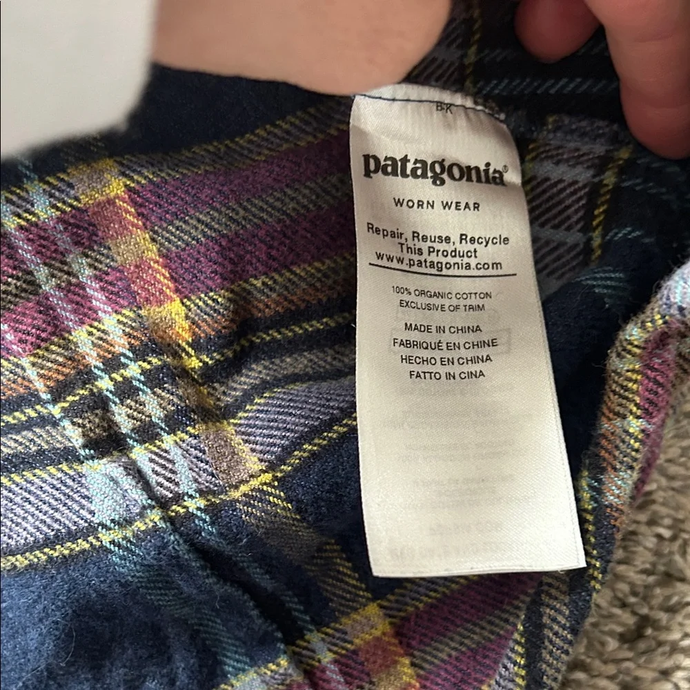 Patagonia flannel shirt - Picture 6 of 7